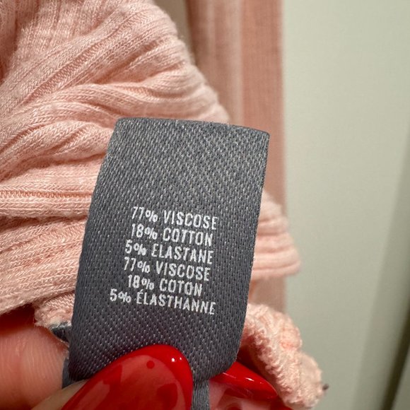 Aerie Light Pink Long Sleeve Top - Picture 6 of 8